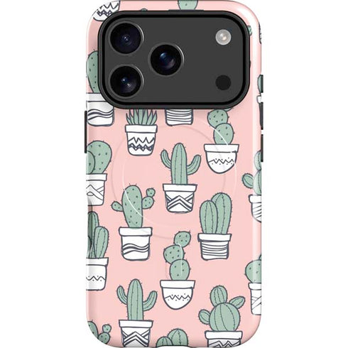 Pink Cactus iPhone 17 Pro Max Magsafe Impact Case