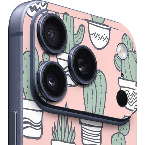 Pink Cactus iPhone 17 Pro Max Skin