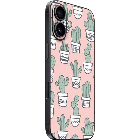 Pink Cactus iPhone 17 Skin