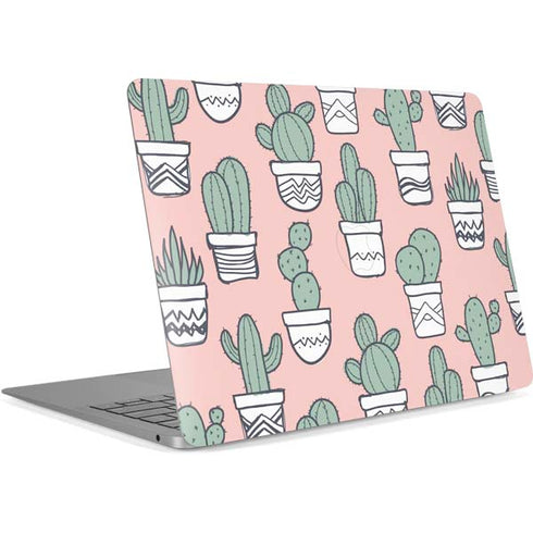 Pink Cactus Apple MacBook Air Skin
