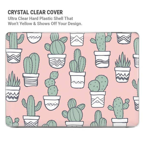 Pink Cactus MacBook Pro 14in (2021-24) Case plus Skin