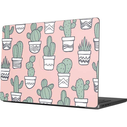 Pink Cactus Apple MacBook Pro 14-inch Skin