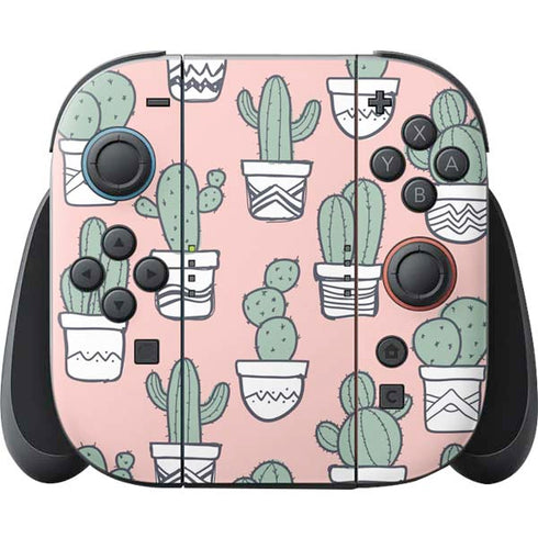 Pink Cactus Nintendo Switch 2 (2025) Joy-Con Controller Skin
