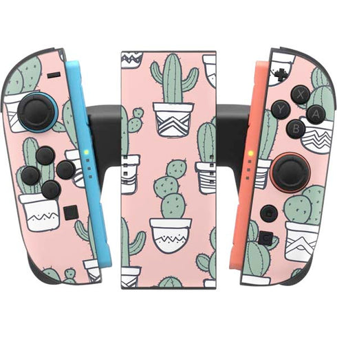 Pink Cactus Nintendo Switch 2 (2025) Joy-Con Controller Skin