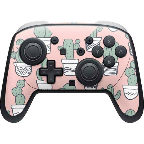 Pink Cactus Nintendo Switch 2 (2025) Pro Controller Skin