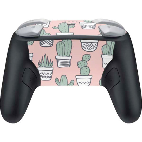 Pink Cactus Nintendo Switch 2 (2025) Pro Controller Skin