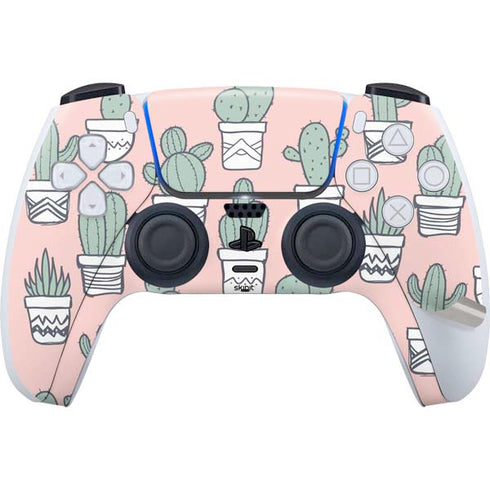 Pink Cactus PS5 Pro Disk Bundle Skin