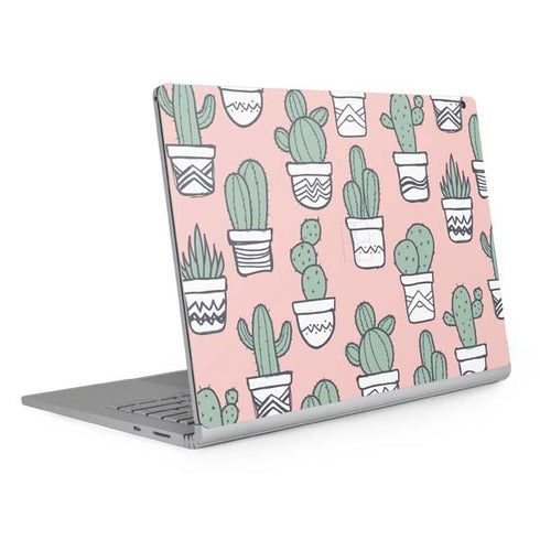 Pink Cactus Surface Book 2 15in Skin