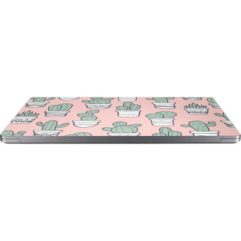 Pink Cactus Laptop Skins