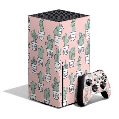 Pink Cactus Xbox Series X Skins