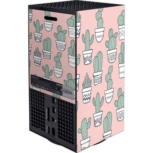 Pink Cactus Xbox Series X Bundle Skin