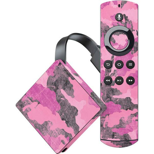 Pink Camouflage Amazon Fire TV Skin