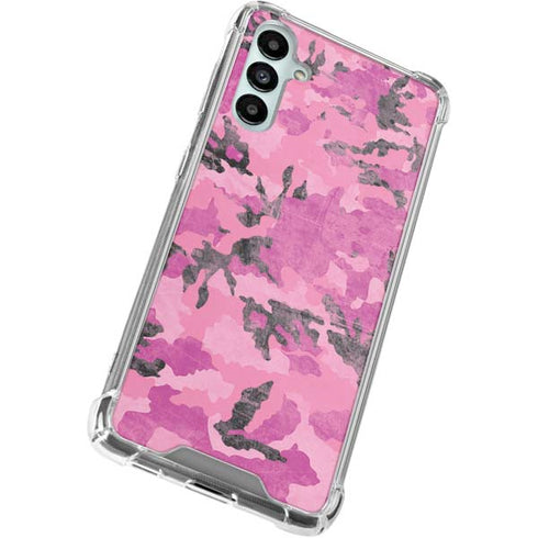 Pink Camouflage Gabb Phone 4 Clear Case