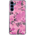 Pink Camouflage Galaxy A55 5G Clear Case
