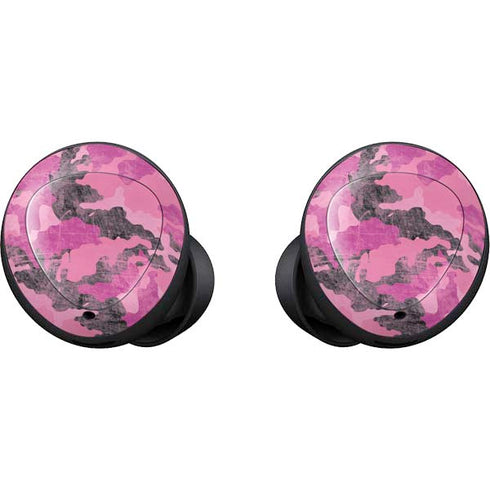 Pink Camouflage Galaxy Buds Skin