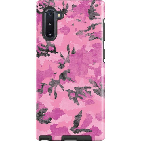 Pink Camouflage Galaxy Cases