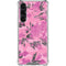 Pink Camouflage Galaxy S24 FE Clear Case