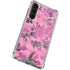 Pink Camouflage Galaxy S24 FE Clear Case
