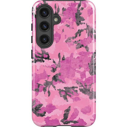 Pink Camouflage Galaxy S25 Impact Case