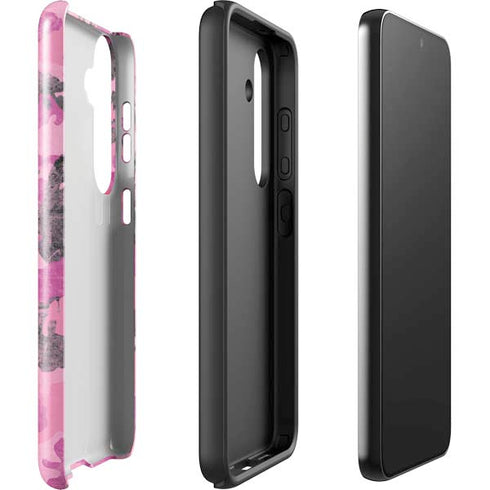 Pink Camouflage Galaxy S25 Impact Case