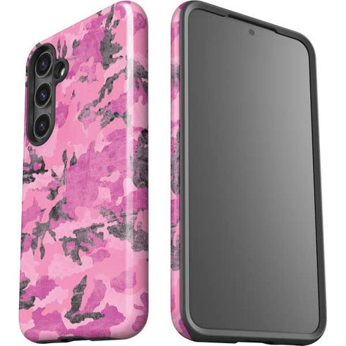 Pink Camouflage Galaxy S25 Impact Case