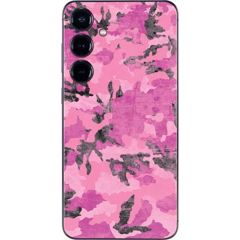 Pink Camouflage Galaxy S25 Skin