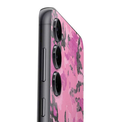 Pink Camouflage Galaxy S24 Skin