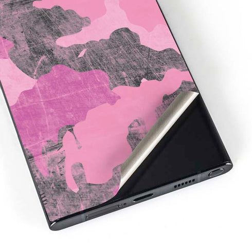 Pink Camouflage Galaxy S25 Ultra Skin