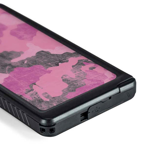 Pink Camouflage Galaxy S24 Ultra Waterproof Case