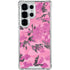 Pink Camouflage Galaxy S25 Ultra Clear Case