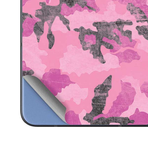 Pink Camouflage Galaxy Z Fold5 5G Skin