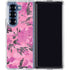 Pink Camouflage Galaxy Z Fold6 Clear Case