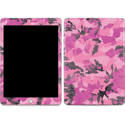 Pink Camouflage Apple iPad Skin