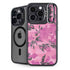 Pink Camouflage iPhone 14 Pro Max Kickstand Case