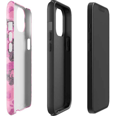 Pink Camouflage iPhone 15 Impact Case