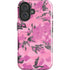 Pink Camouflage iPhone 16 Plus Impact Case