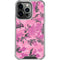 Pink Camouflage iPhone 16 Pro Clear Case