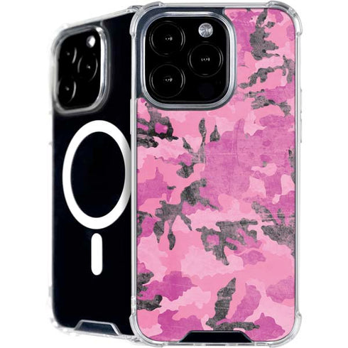 Pink Camouflage iPhone 16 Pro MagSafe Case
