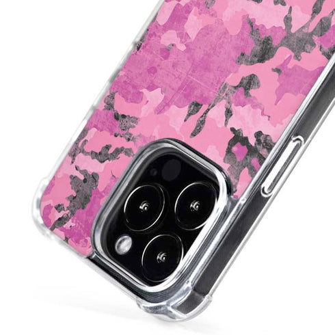 Pink Camouflage iPhone 16 Pro MagSafe Case