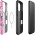 Pink Camouflage iPhone 16 Pro Magsafe Impact Case