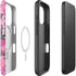 Pink Camouflage iPhone 16 Pro Max Magsafe Impact Case