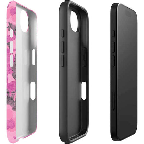 Pink Camouflage iPhone 16e Impact Case