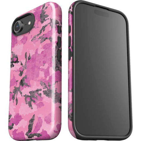 Pink Camouflage iPhone 16e Impact Case