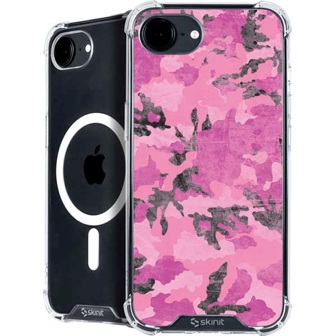Pink Camouflage iPhone 16e MagSafe Case