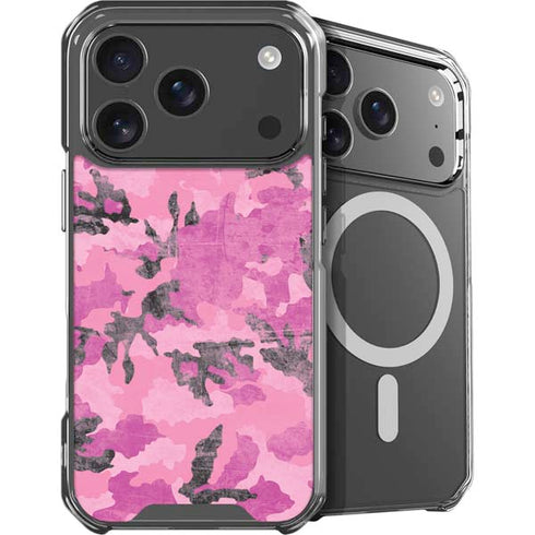 Pink Camouflage iPhone 18 Pro MagSafe Case