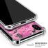 Pink Camouflage iPhone X/XS Clear Case