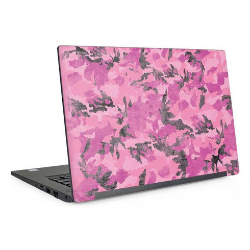 Pink Camouflage Dell Latitude Skin