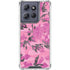 Pink Camouflage Moto G 5G (2025) Clear Case