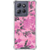 Pink Camouflage Moto G Stylus 5G (2025) Clear Case