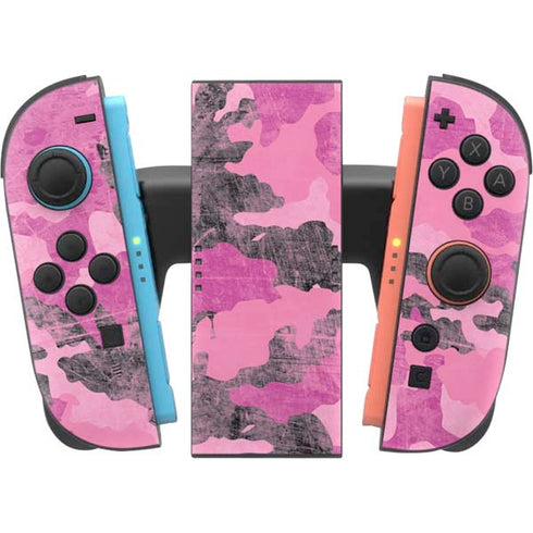 Pink Camouflage Nintendo Switch 2 (2025) Joy-Con Controller Skin